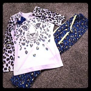 Girls justice pajama set